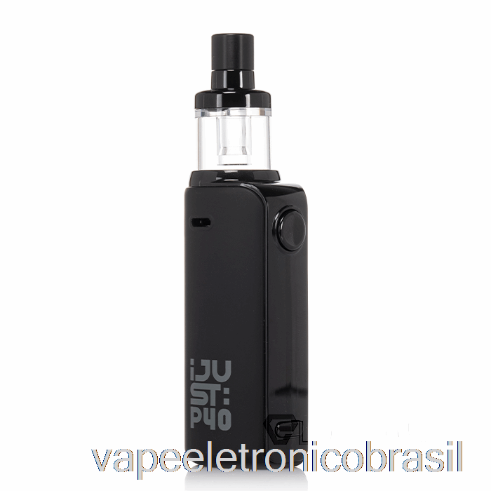 Vape Eletrônico Eleaf Ijust P40 Starter Kit Preto